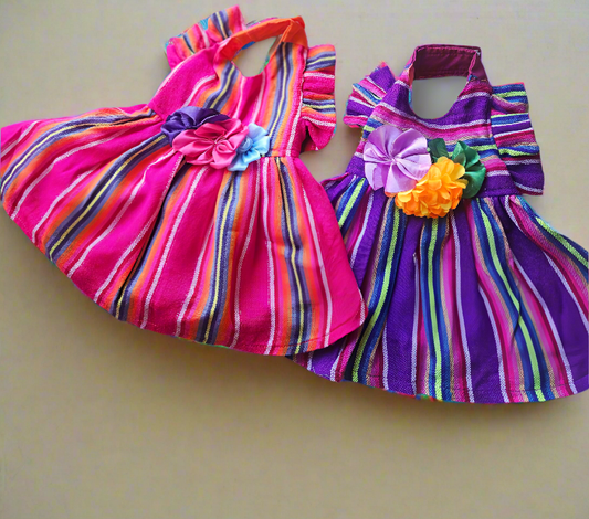 Vestido Cambaya para mascota con t // Pet dress Cambaya