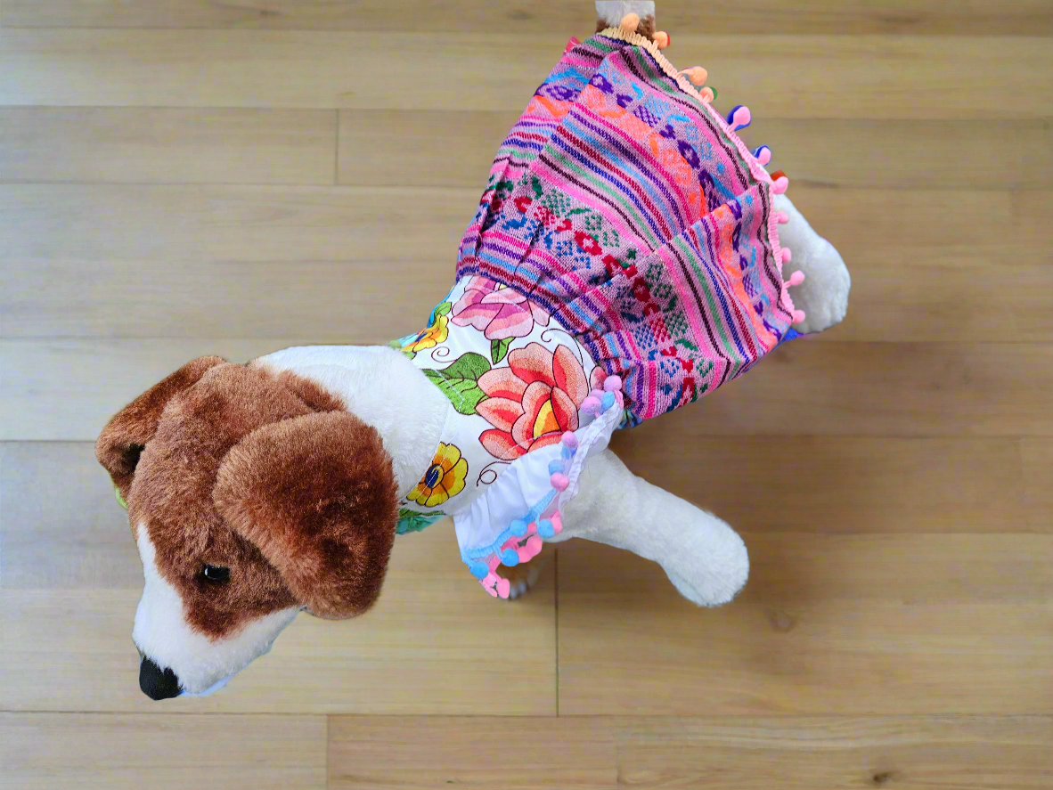 Light pink campesino limited edition pet dress