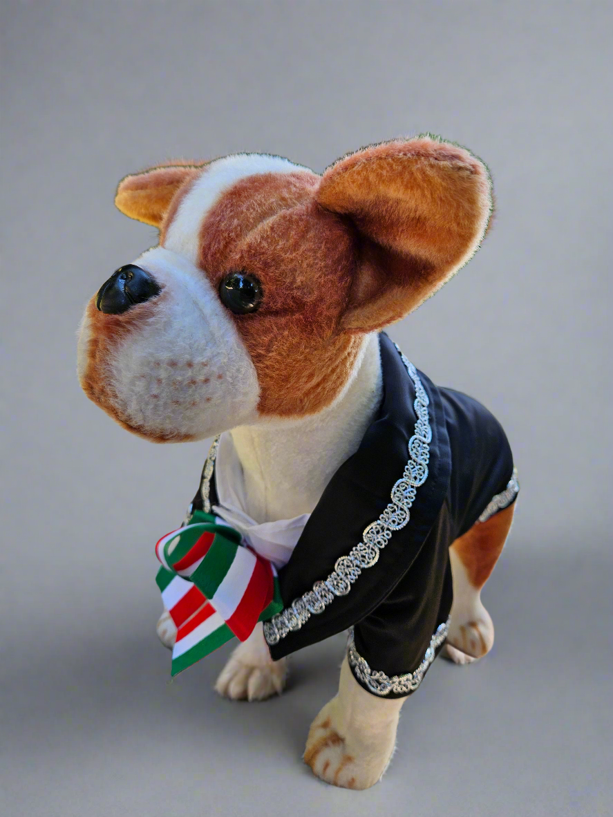 Charro pet outfit small breed //  Traje de Charro para mascota pequeños