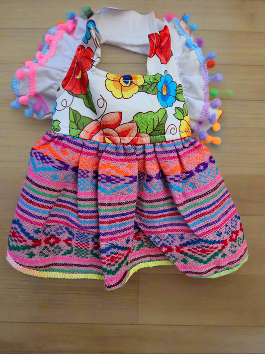 Light pink campesino limited edition pet dress