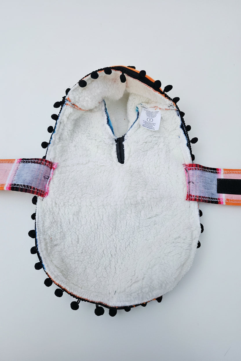 Zarape no fur.- no lleva sherpa Multicolor