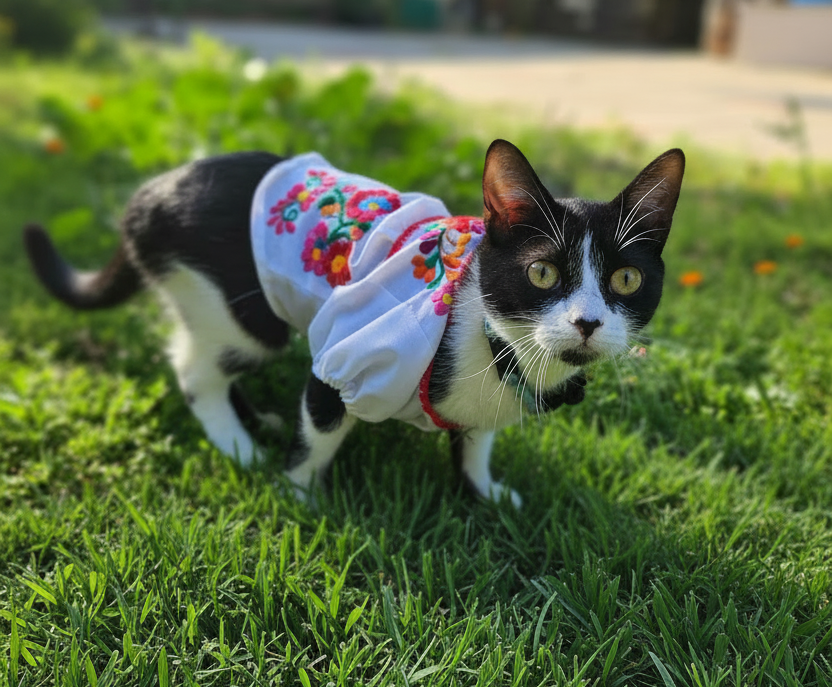 Blusa Mexicana para Mascotas
