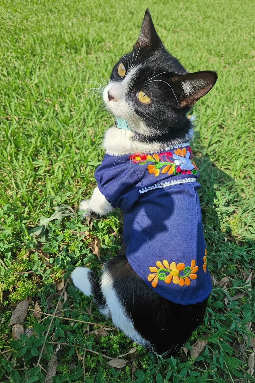 Blusa Mexicana para Mascotas