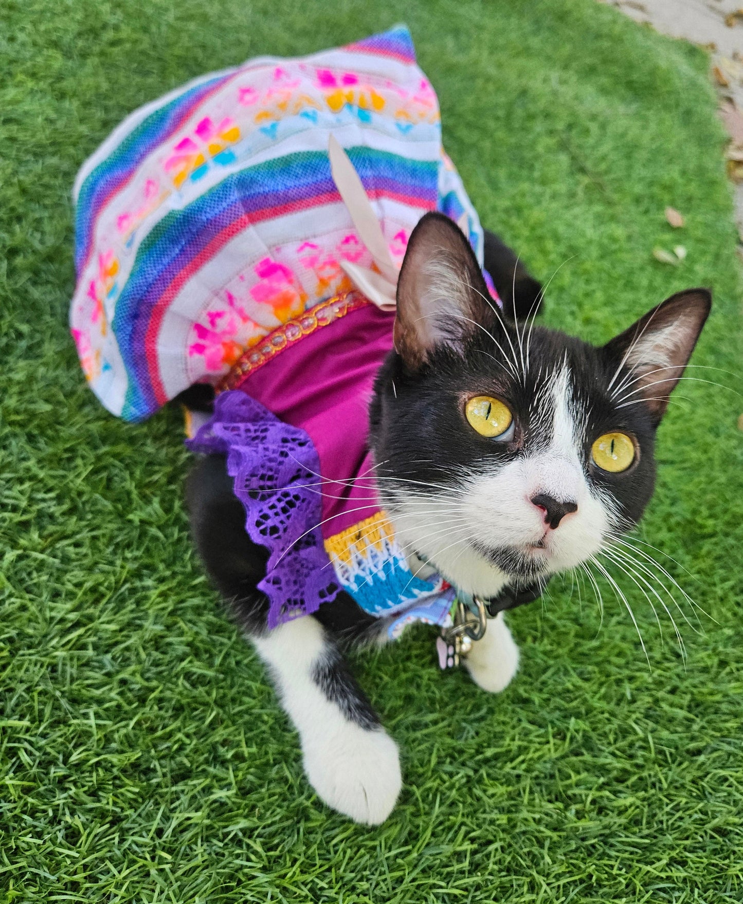 Vestido Rosa Artesanal